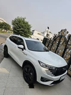 Haval HEV White Burgundy H6 2024 PPF Registered