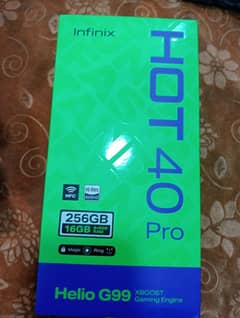 Infinix Hot 40 Pro 8/256 10/10 Condition with full box