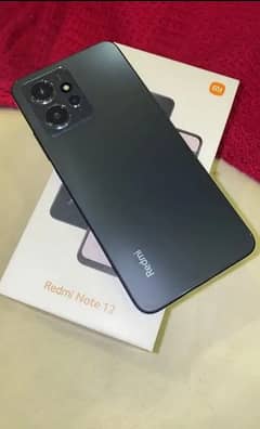 Redmi Note 12 black colour 128 storage 8+4 Ram