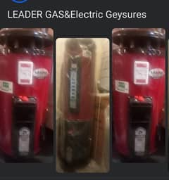 Gas & Electric Geysures.