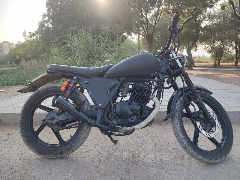 Modified Suzuki GS 150 beast mode 2