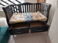 Baby wooden bed