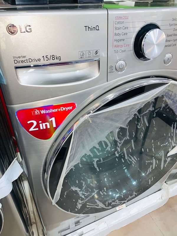 LG washing Machine 15/8 KG 1