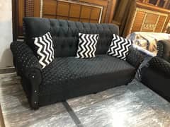 5 Seater Sofa Set with Table + Cushion Urgent Sale