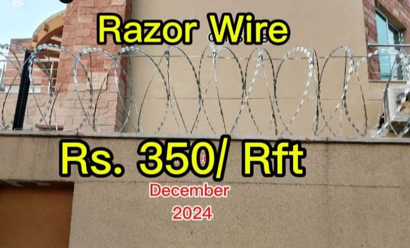 Home Appliances, Concertina Barbed Razor Wire Chainlink Fence Mesh 0