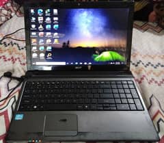 Acer I3 laptop320 GB RAM 4 GB original charger battery timing 60:70 m