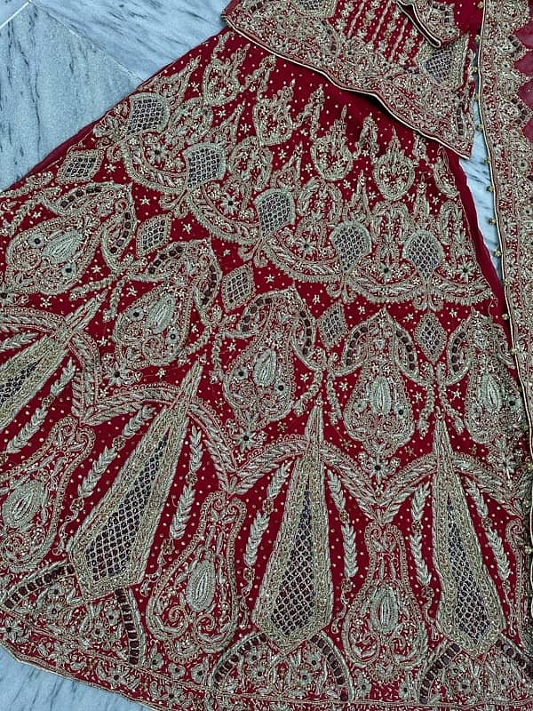 Red Barat Lehenga 2