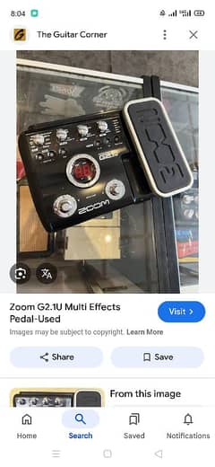 zoom guitar pedal