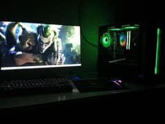 Gaming PC Ryzen 5 3600 with led andbox (Complete Setup)!