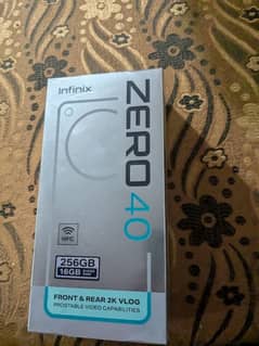 Infinix zero 40 edge box pack non active