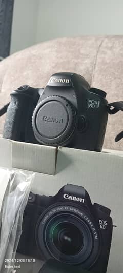 Canon EOS 6D Full Frame DSLR Camera Only 80k Shutter Count