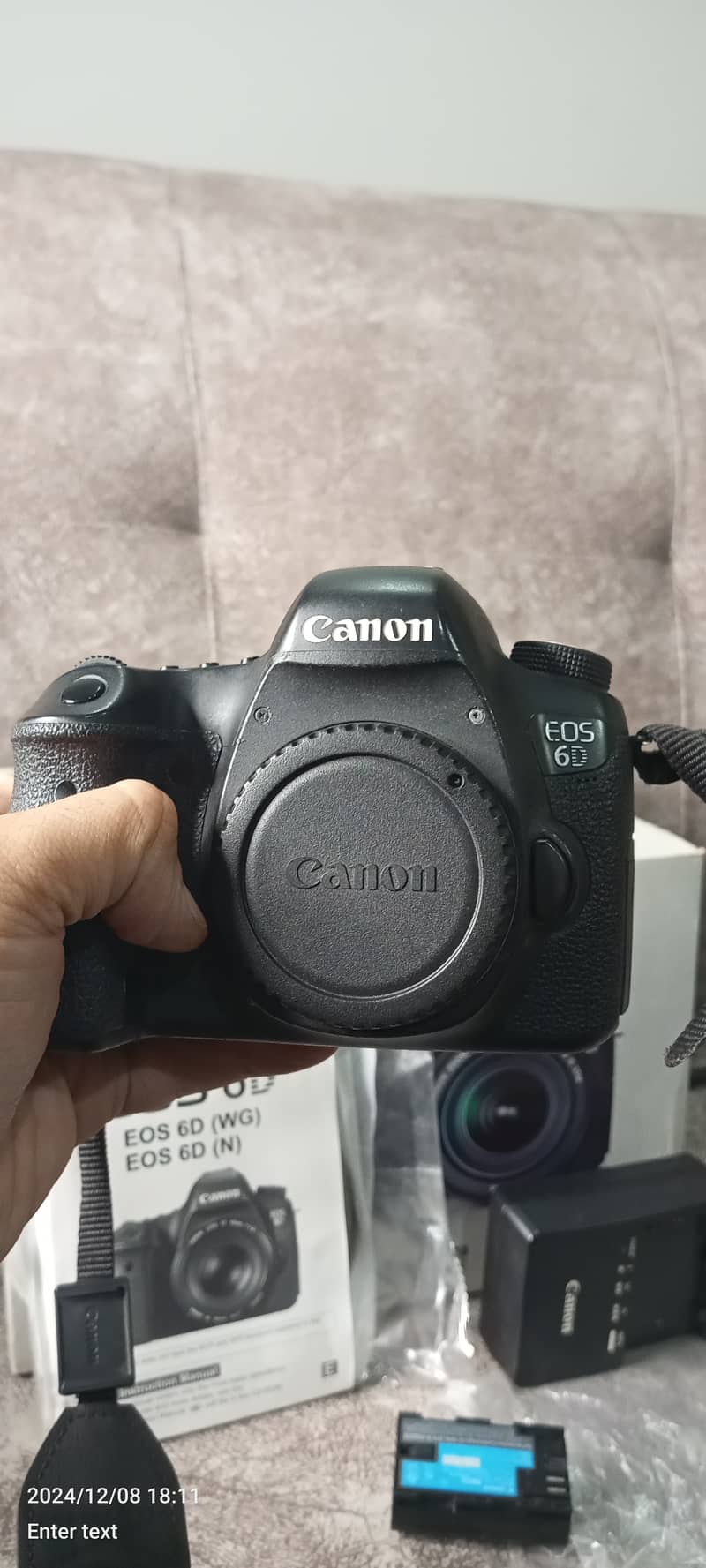 Canon EOS 6D Full Frame DSLR Camera Only 80k Shutter Count 2