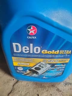 Caltex DELO GOLD Ultra (10 L) 15W40  diesel engine oil.