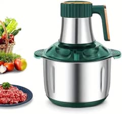 Electric with Steel Bowl Food Processor Meat Grinder 3L