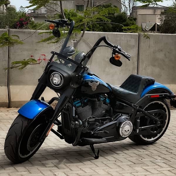 fat boy Harley Davidson 9