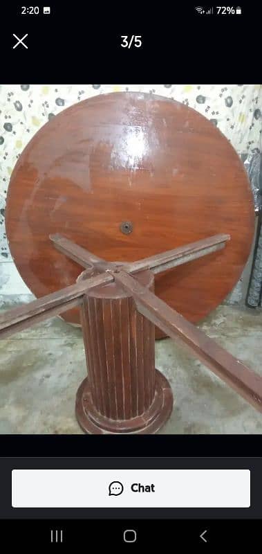 Shape : Circle , Size : 60 by 60  Condition 10/7   03284033002 2