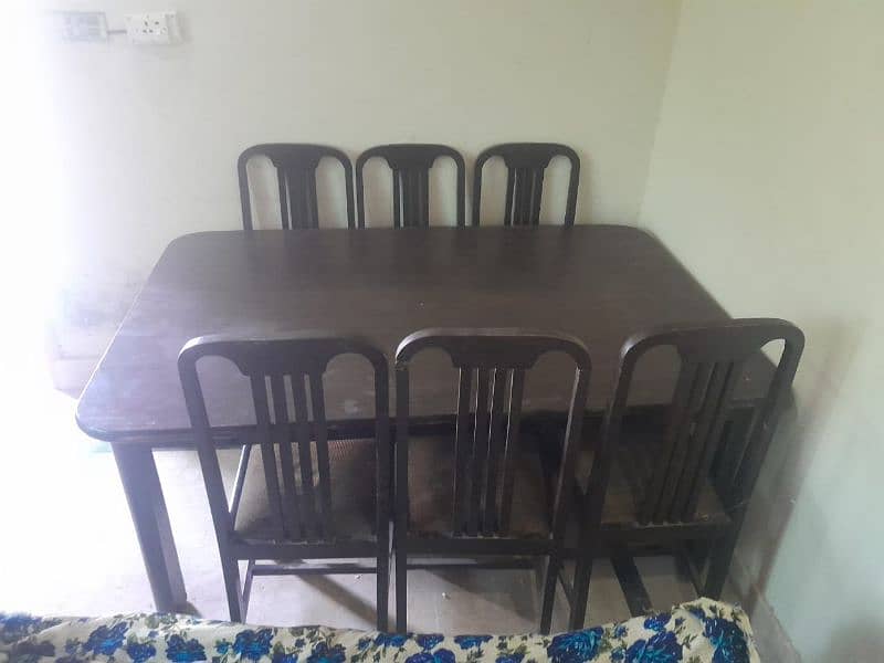 Dinning table with chairs 2