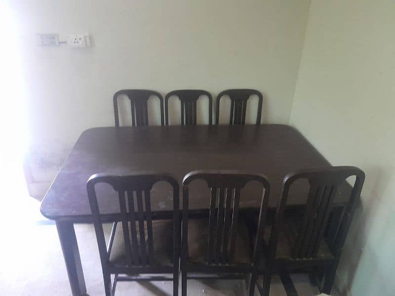 Dinning table with chairs 5