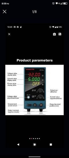 Variable DC Power Supply For Electronic Repair