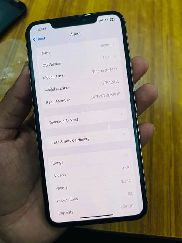 Iphone Xs max Dual PTA 6