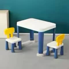 kids table with 2 chair