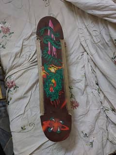 Brand new skated board