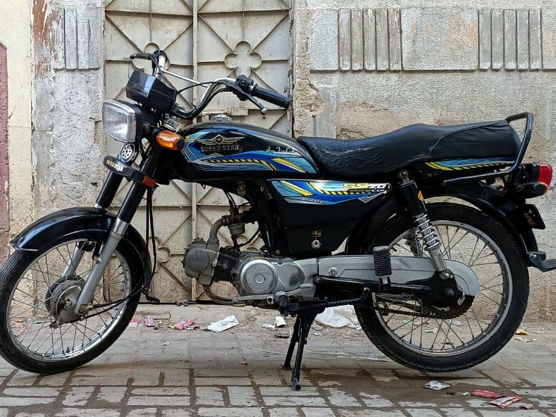 Fully genuine Bike my 70cc super star 2