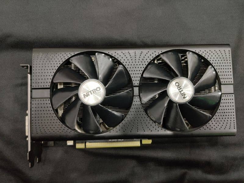 SAPPHIRE NITRO AMD rx 480 8gb memory 4