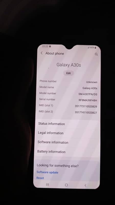 SAMSUNG GALAXY A30S (4/128) 5