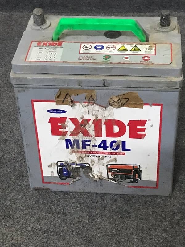 Exide battery Available. ok batery ha 6