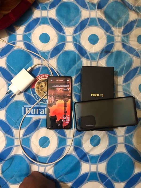 poco f3 8/256gb complete box 10/10 condition slightly used 1