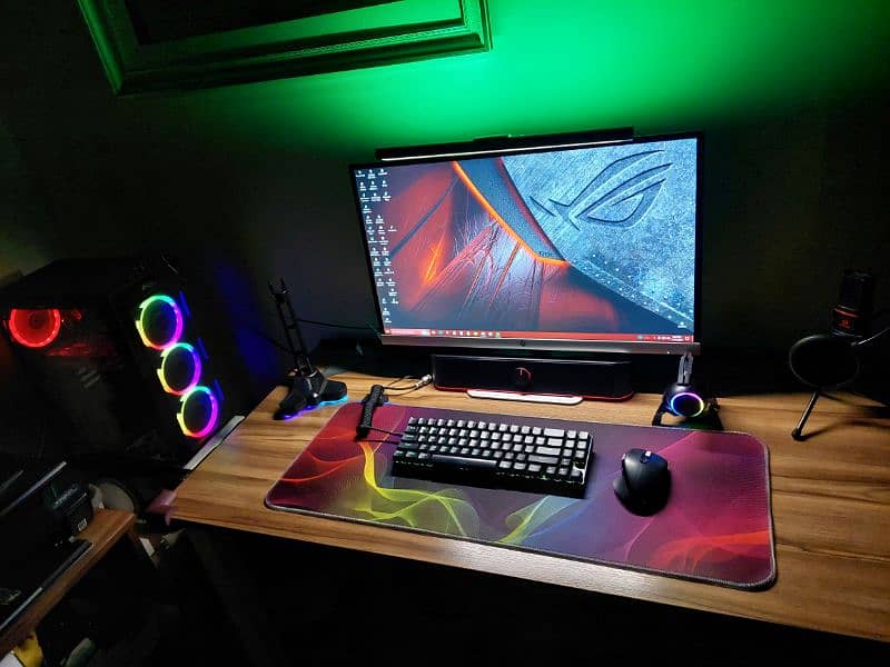 Gaming PC Setup  Thuder RGB casing, GTX 960, 16 GB ram 0