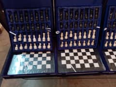 MARBLE CHESS GAME SET GIFT SET