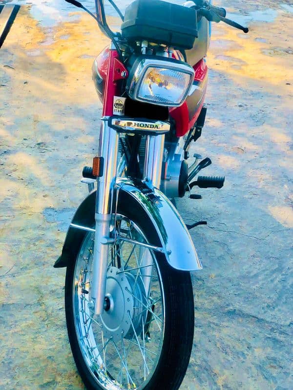 Honda Cg125 24 model all Punjab number 1