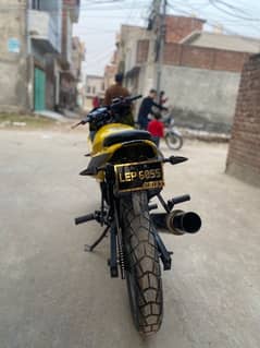 suzuki 150cc modified in heavy bike shape urgent sale