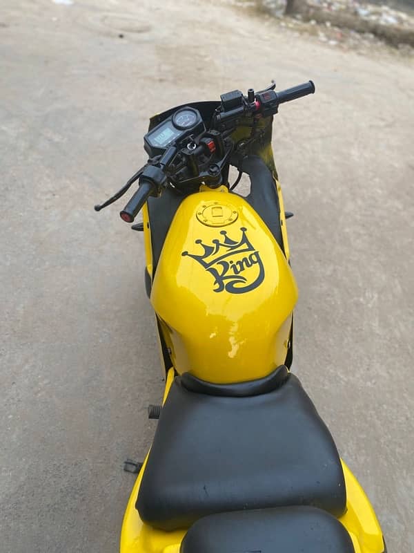 suzuki 150cc modified in heavy bike shape urgent sale 6