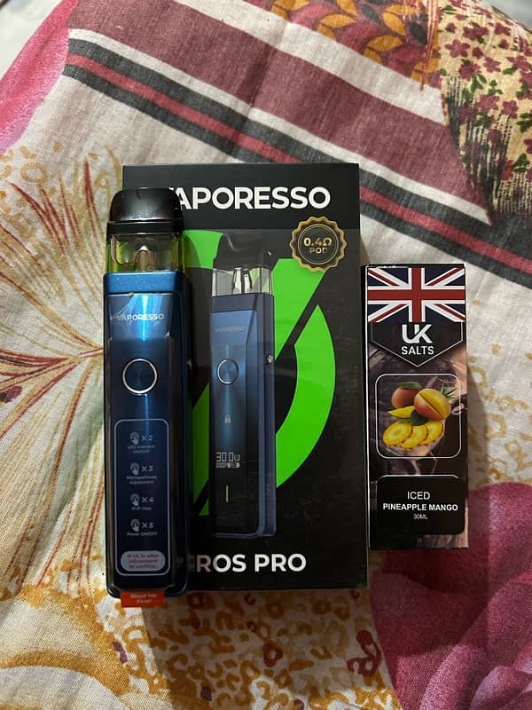 vapresso xpro pod brand new with flaour pakage 1