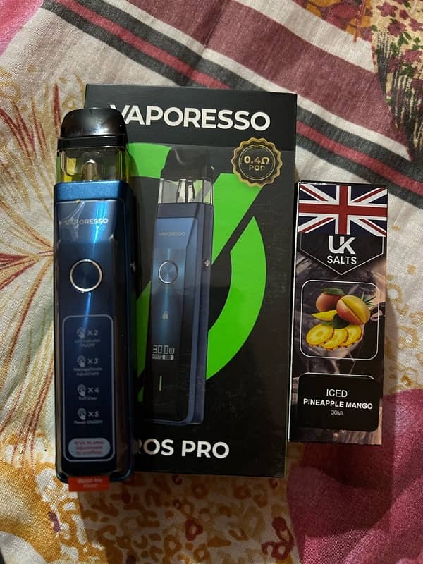 vapresso xpro pod brand new with flaour pakage 2