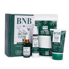 BNB Premium Facial Kits | Acne Control & Brightening Glow l 4-in-1