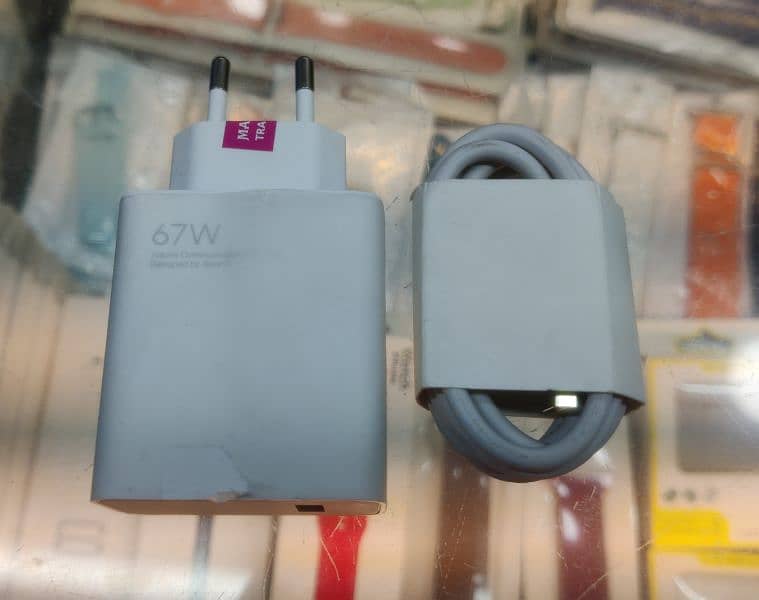 mi , redmi , xiaomi original charger and cables of  33w,67w,120w 3