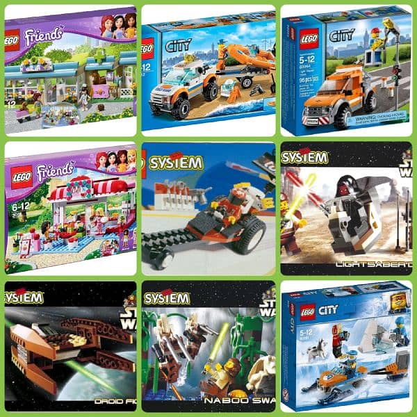 LEGO City Set's Different Sizes Different Prices 13