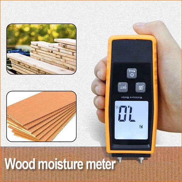 Electric Digital Wood Moisture sports Meter 2 Pins Professional 0 7