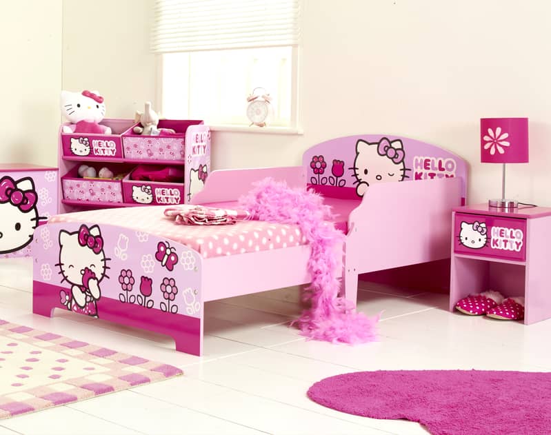 Hello Kitty Single Bed for Girls, New Style Kids Beds By Furnisho 2