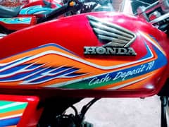 Honda 70 2020 total genuine condition