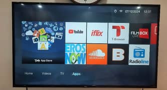 TCL smart LED 55"  with box and all accessories