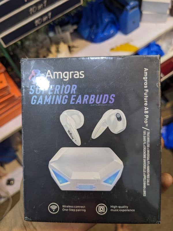 Amgras Original AirPod Best Quality Gaming Earbuds 3