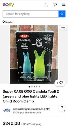 oxo candela dim light