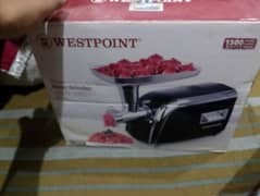 Westpoint Meat grinder and roti maker