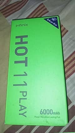 Infinix hot 11 play