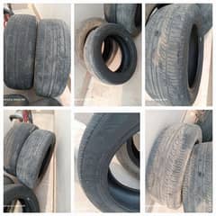 2 Tyres 185/60/15 & 2 tyres 195/65/15 for sale